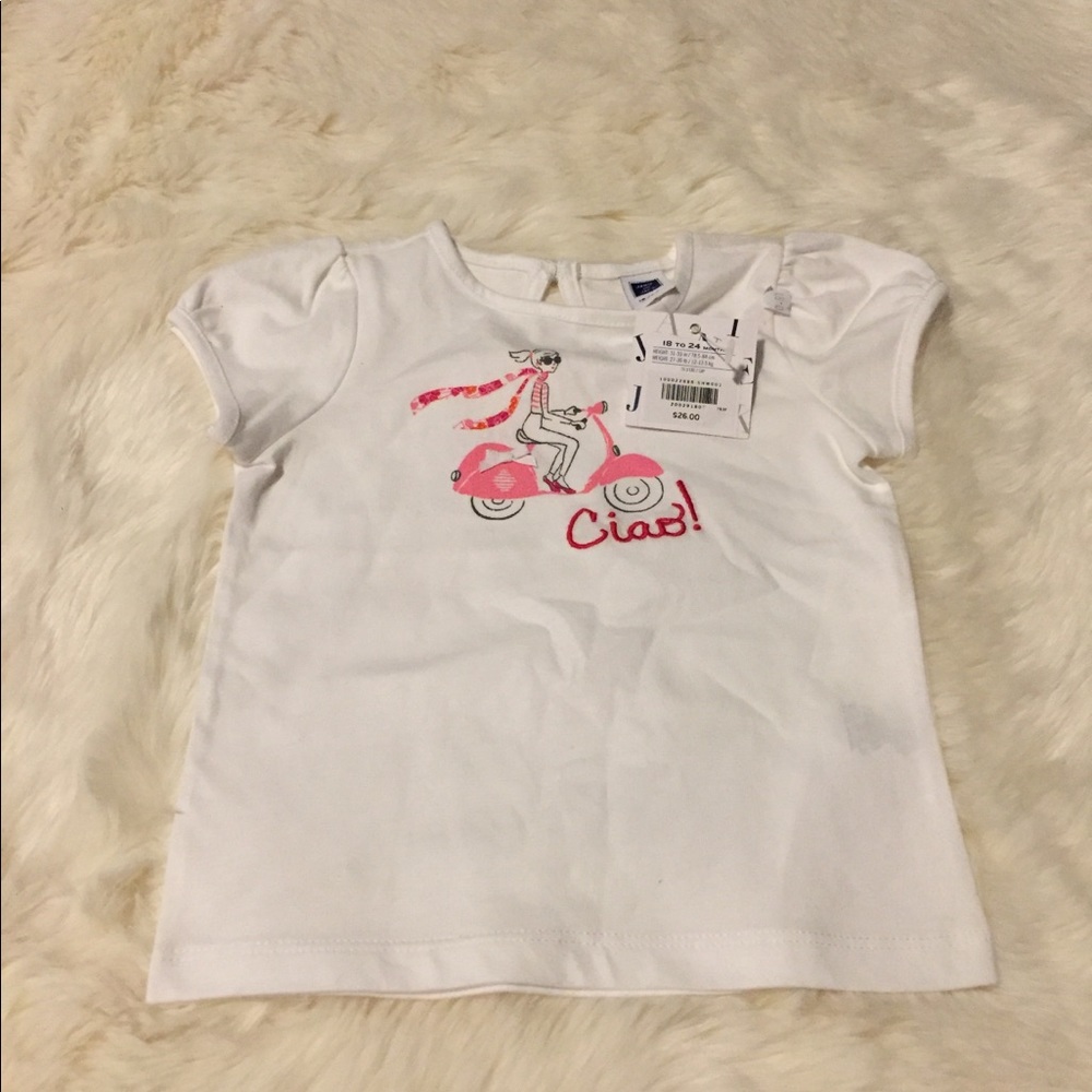 NWT- adorable top from Janie & Jack